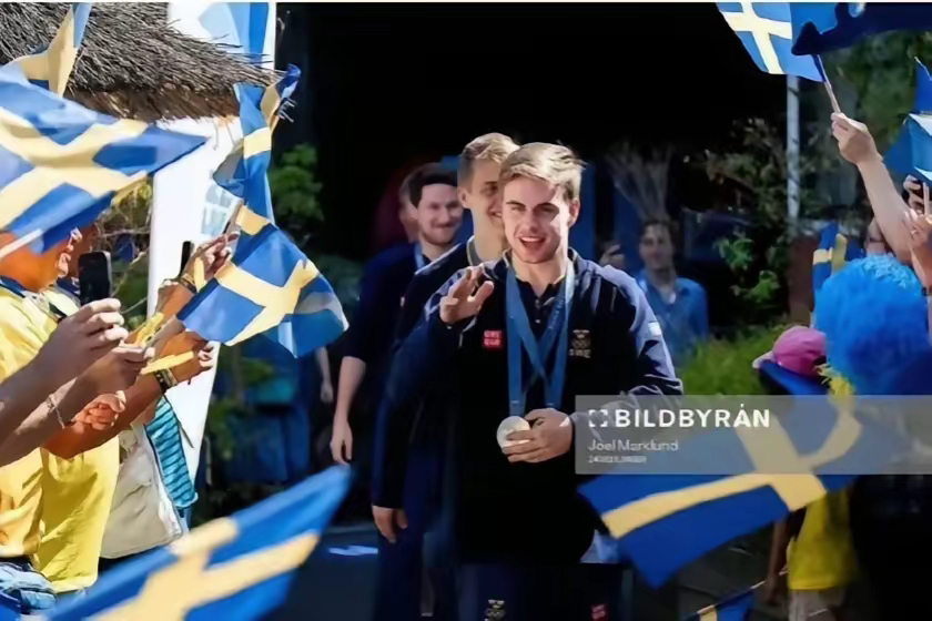 瑞典体育健儿赢得掌声，豪情出击的简单介绍