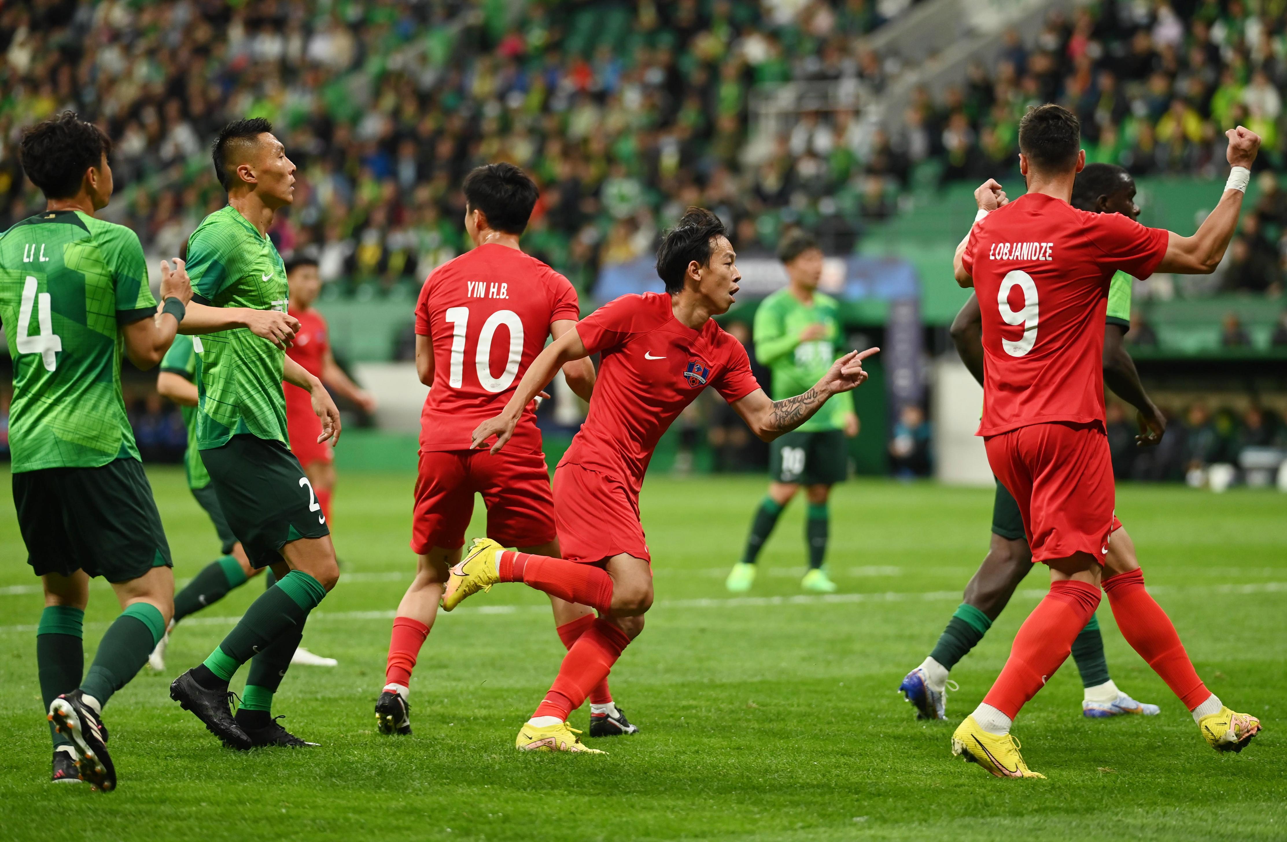 国安主场不敌对手，球员表示失望