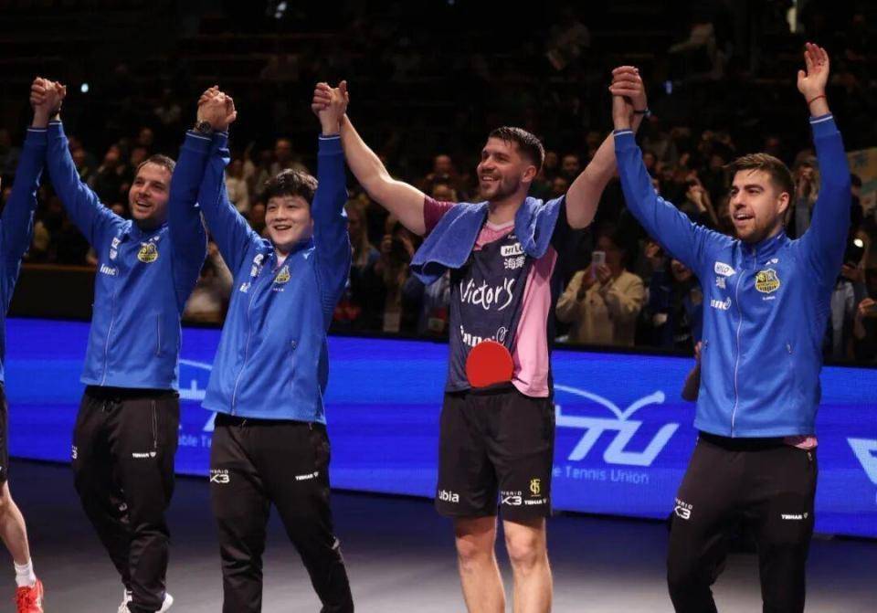 法国队碾压葡萄牙队，樊振东带队取胜